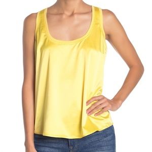 Heartloom Chantelle Satin Woven Tank Top Small